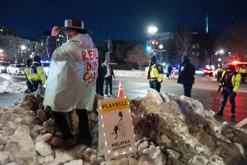 Protest tegen film Melania