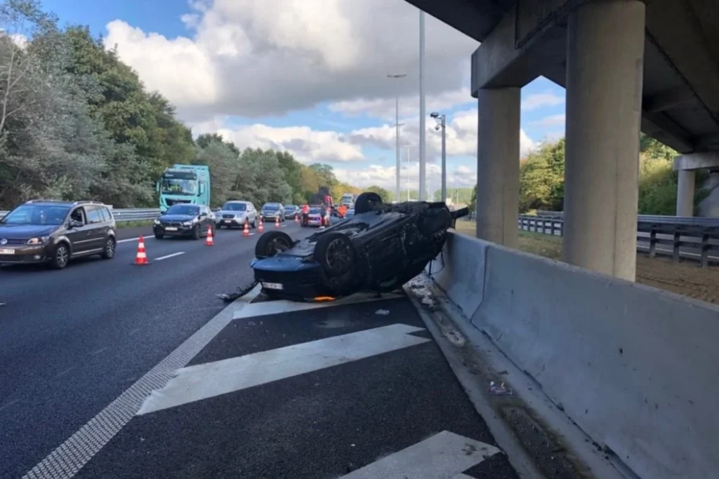 Op 13 september 2019 liep het iets voor 17 uur grondig mis voor Viktor Verhulst op de E40 in Jabbeke