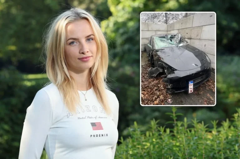 Olivia Trappeniers deelt beelden van zware crash