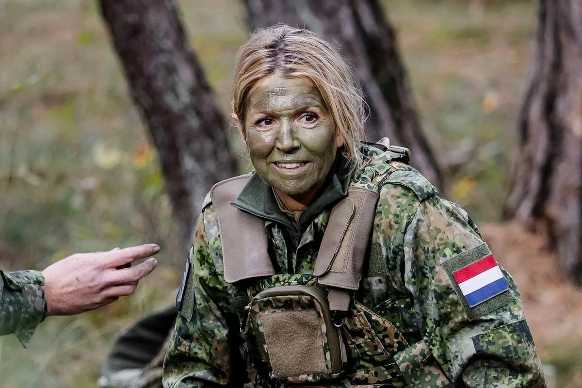 Koningin Máxima start Opleiding tot Reservist bij Nederlandse Defensie