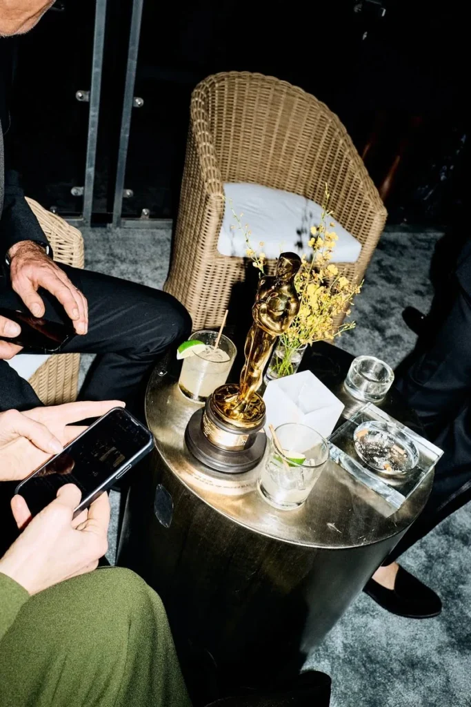 2026 Oscars Vanity Fair afterparty sfeerbeeld.