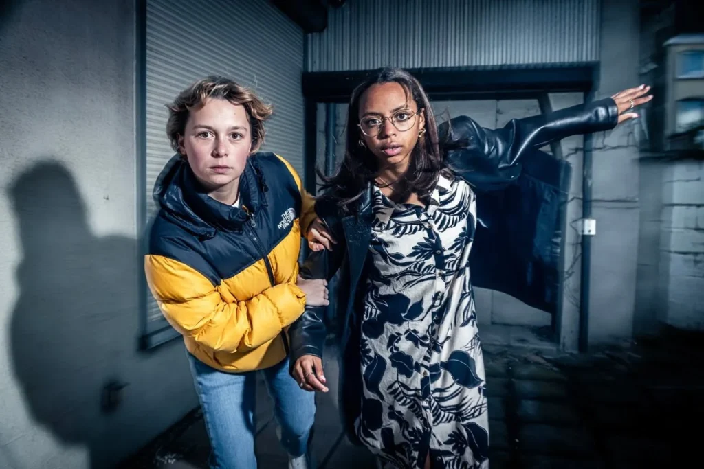 “Klopjacht” kandidaten Laurian-Renée en Charlotte.